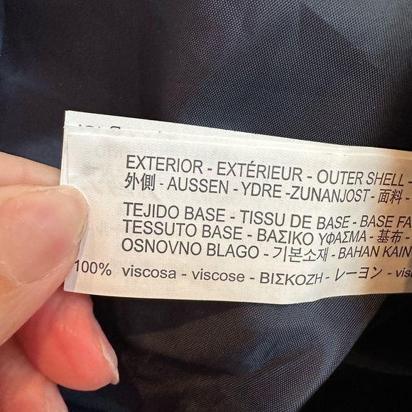 Zara Outerwear Silver Metallic Bomber Jacket Embroider Floral Butterflies Size M - Picture 13 of 15